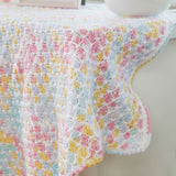 Criss Cross Hearts Crochet Baby Blanket