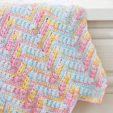 Set of Crochet Car Seat Blankets