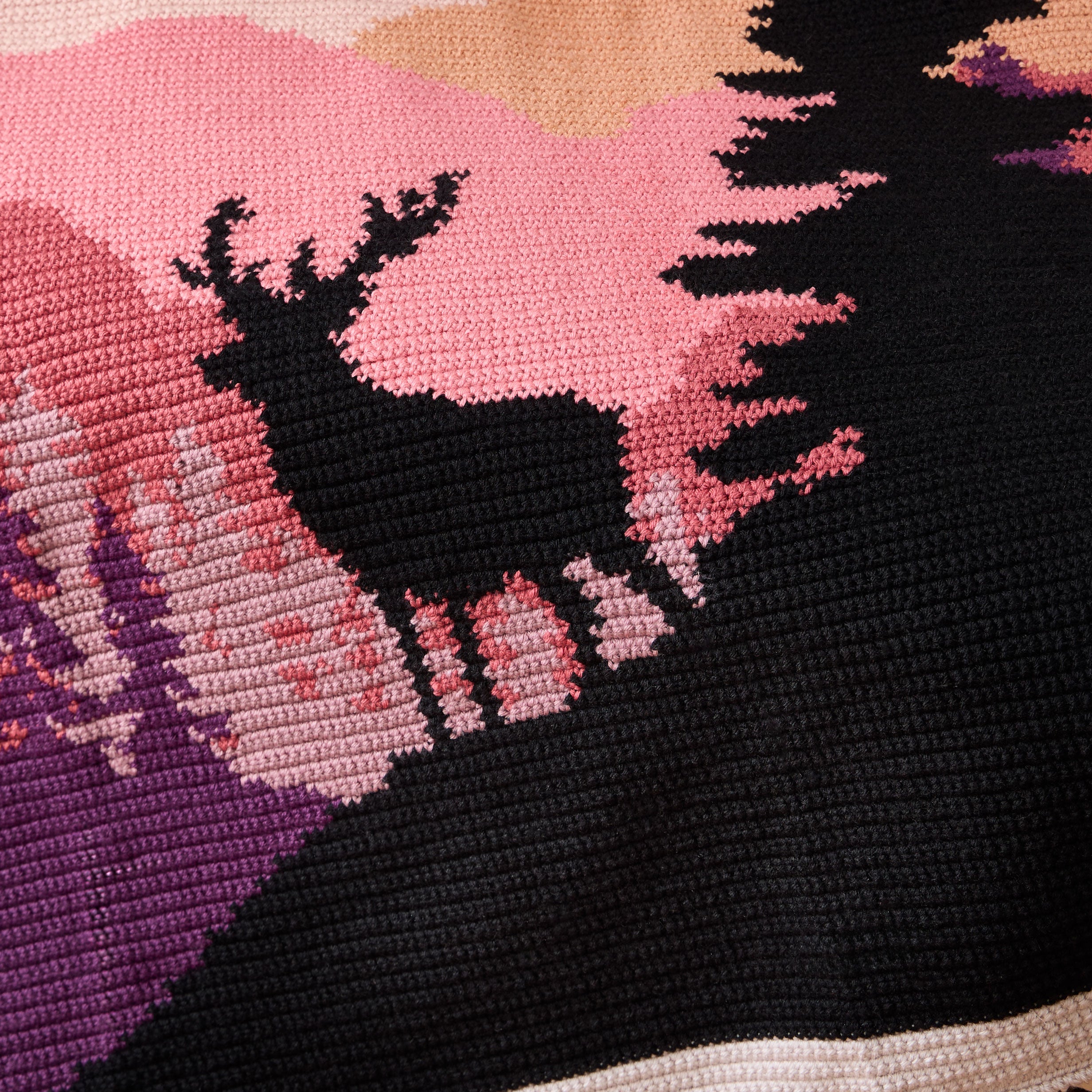 Mountain Sunset Blanket – Mary Maxim