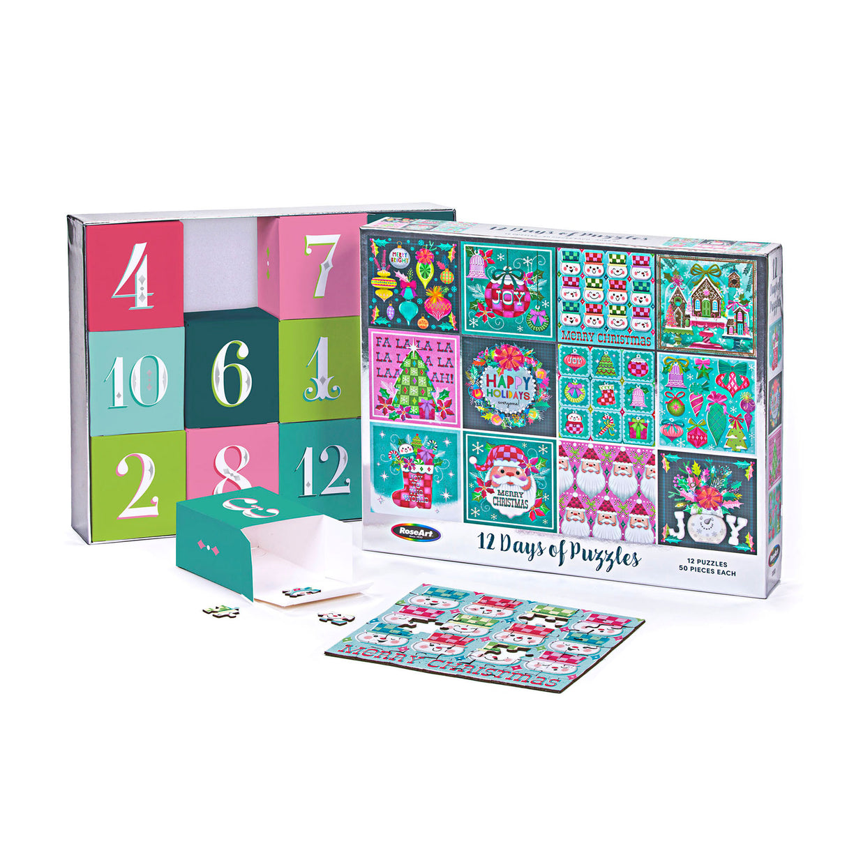 12 Day Advent Calendar Puzzle Set