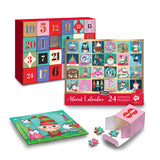 24 Day Advent Calendar Puzzle Set