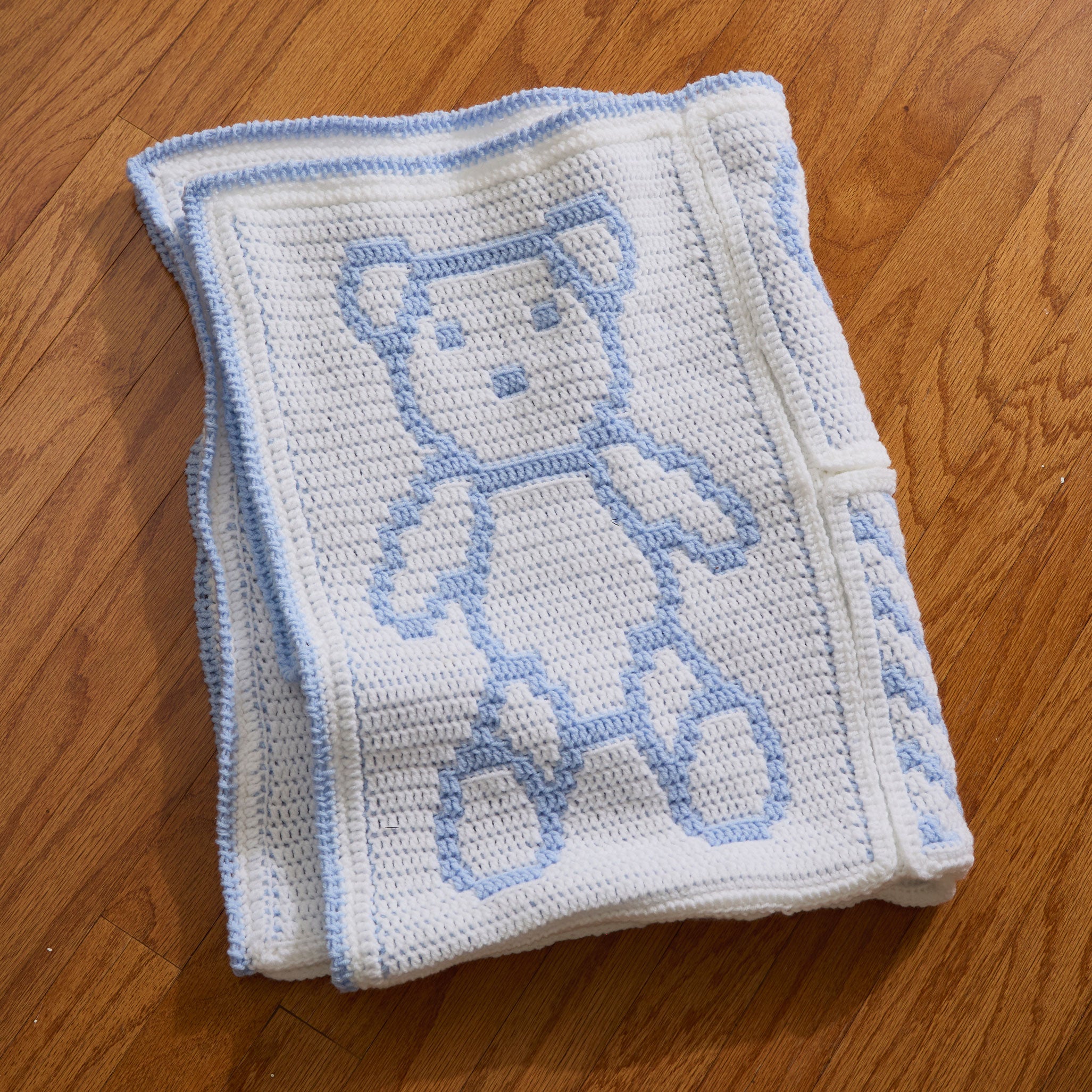 Bear-y Sweetheart Blanket – Mary Maxim