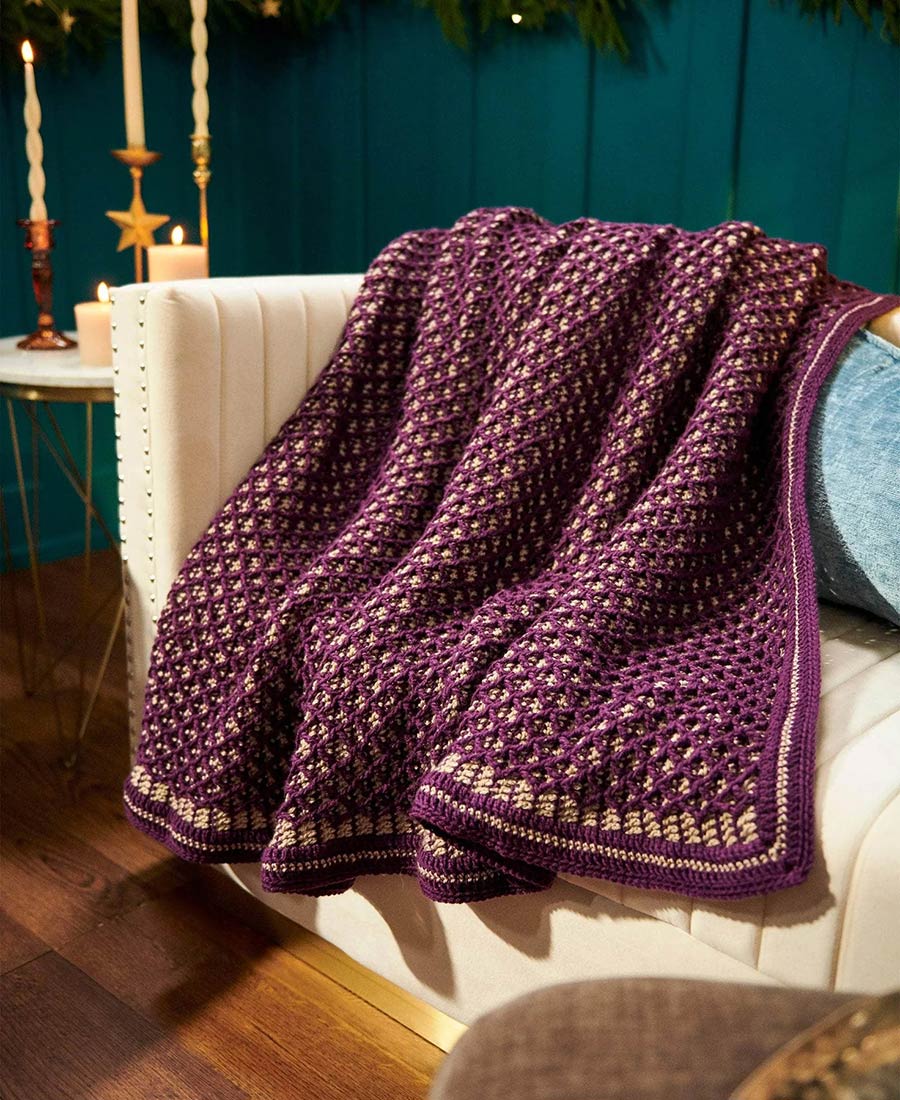 Free Below The Fade Throw Pattern