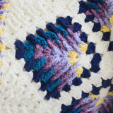 Blue Water Lily Crochet Afghan