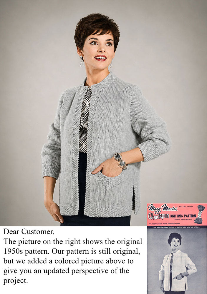Helene Cardigan Pattern