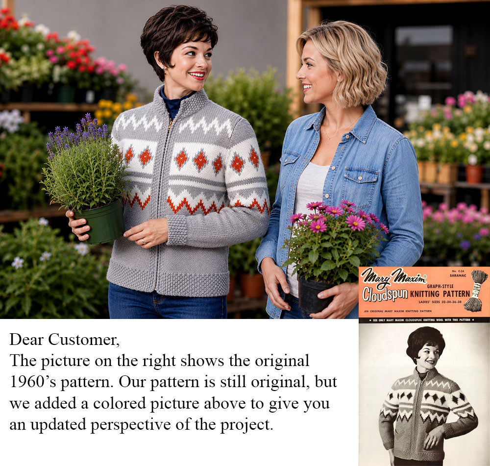 Saranac Zip Up Pattern