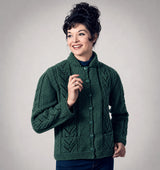 Patrón de chaqueta de chevrón