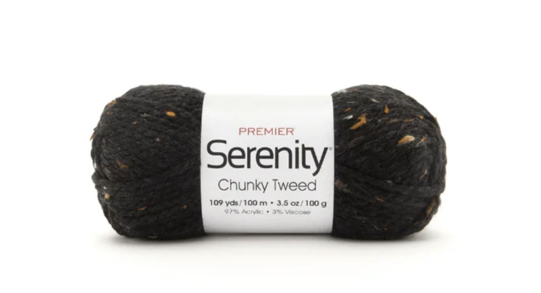 Fil de tweed épais sérénité