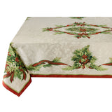 Christmas Ribbons Tablecloth