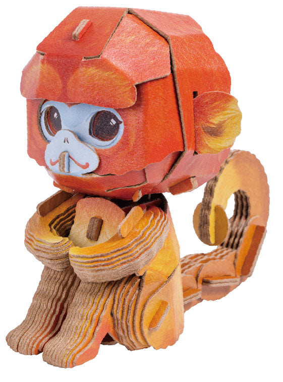 Golden Monkey Tiny 3D Animal Puzzle