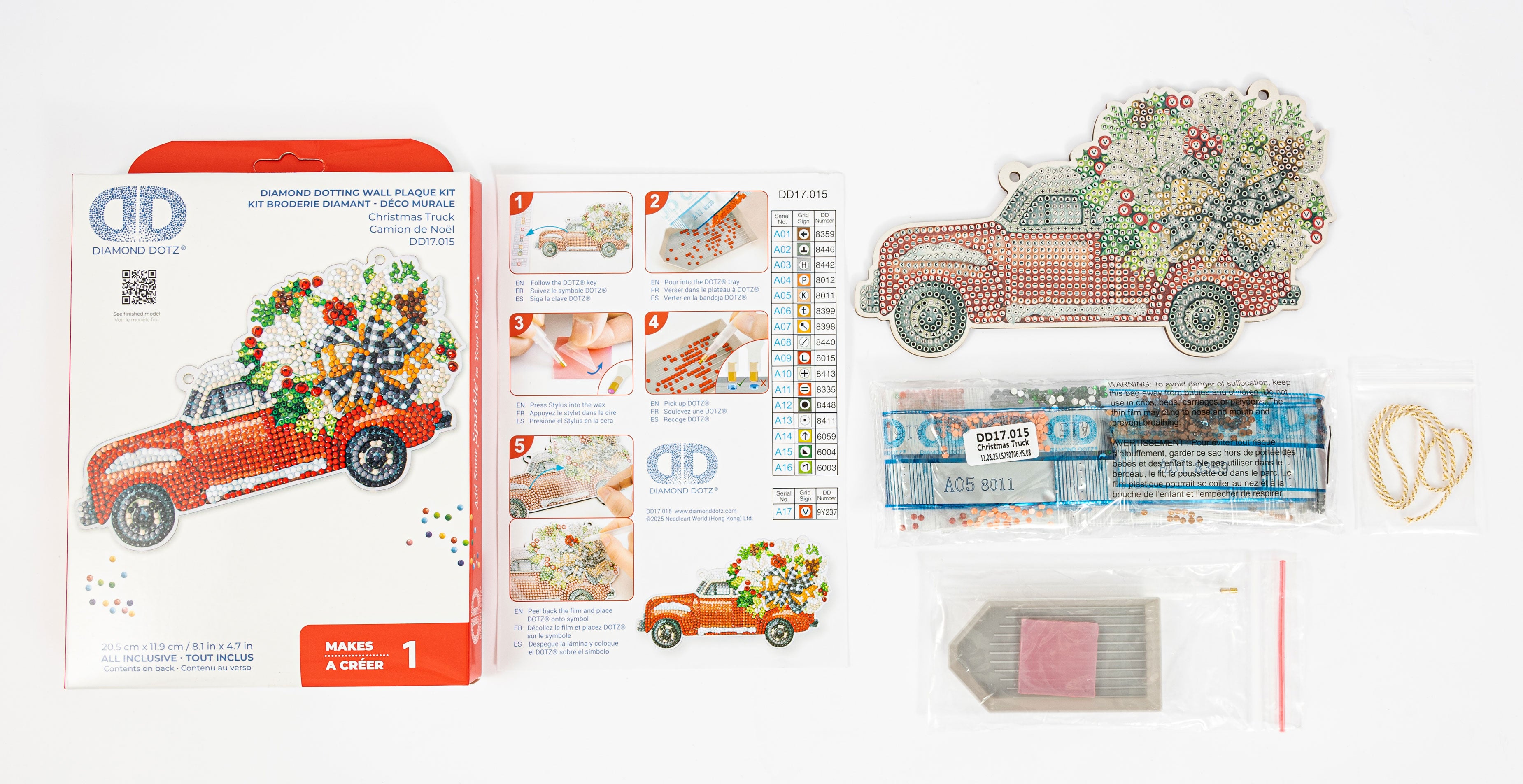 Christmas Truck Wall Hanging Diamond Dotz Kit – Mary Maxim