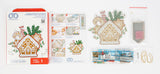 Gingerbread House Wall Plaque Diamond Dotz Kit