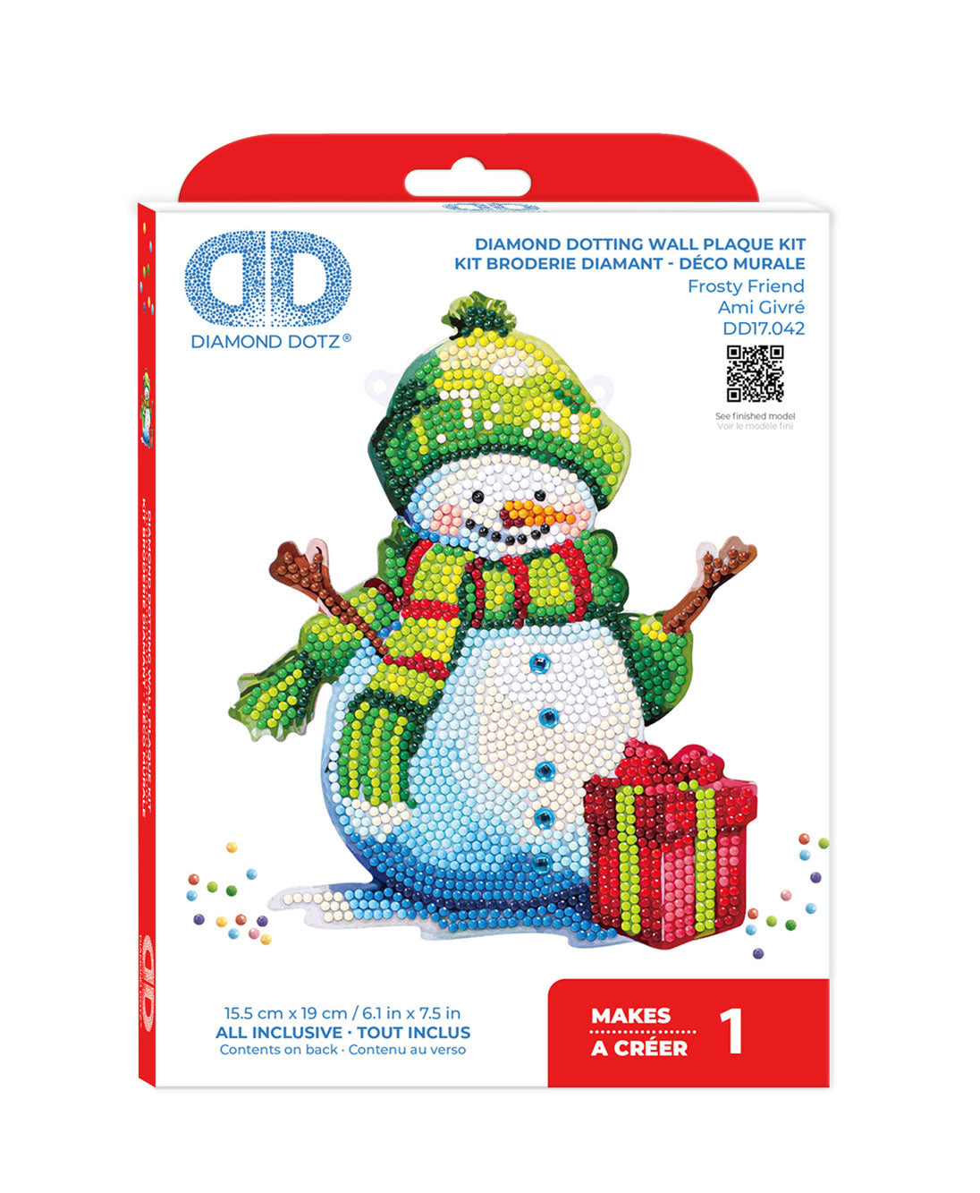 Frosty Friend Wall Hanging Diamond Dotz Kit – Mary Maxim