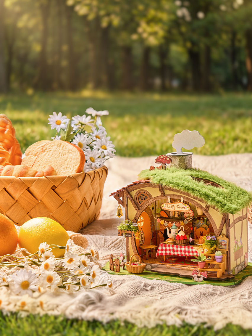 Fluffy Grove Wood Model Kit
