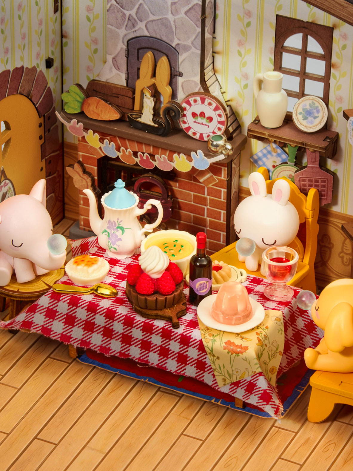 Fluffy Grove Wood Model Kit