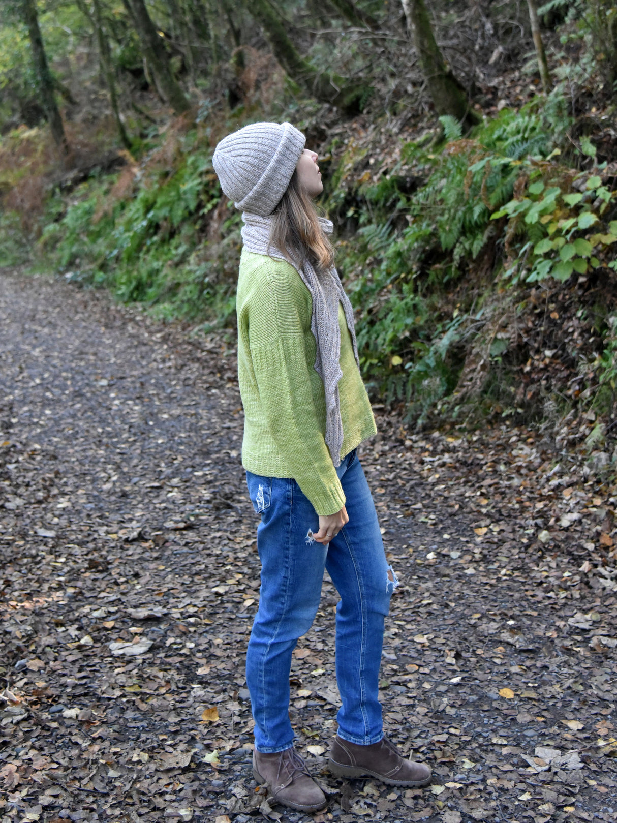 Morning Mist Hat & Scarf