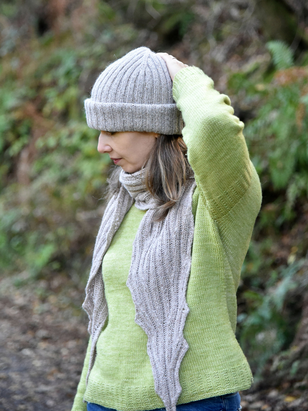 Morning Mist Hat & Scarf