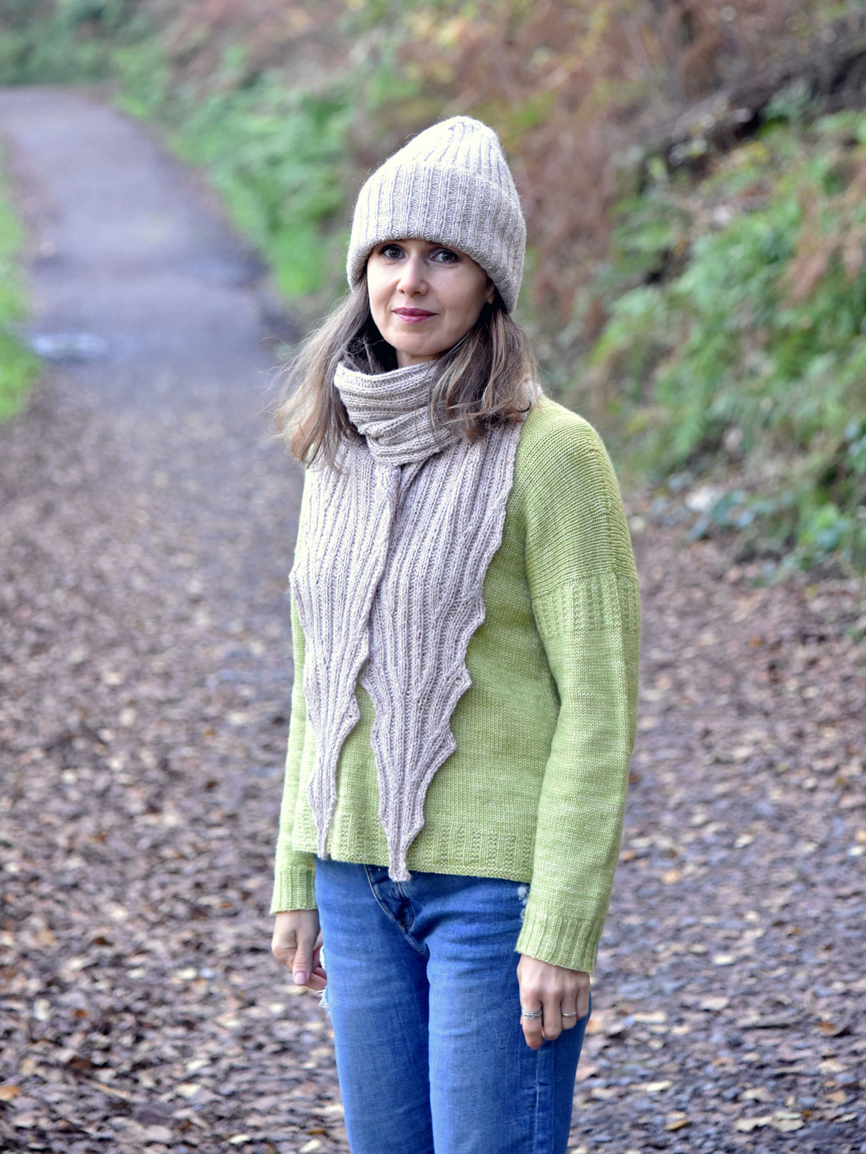 Morning Mist Hat & Scarf