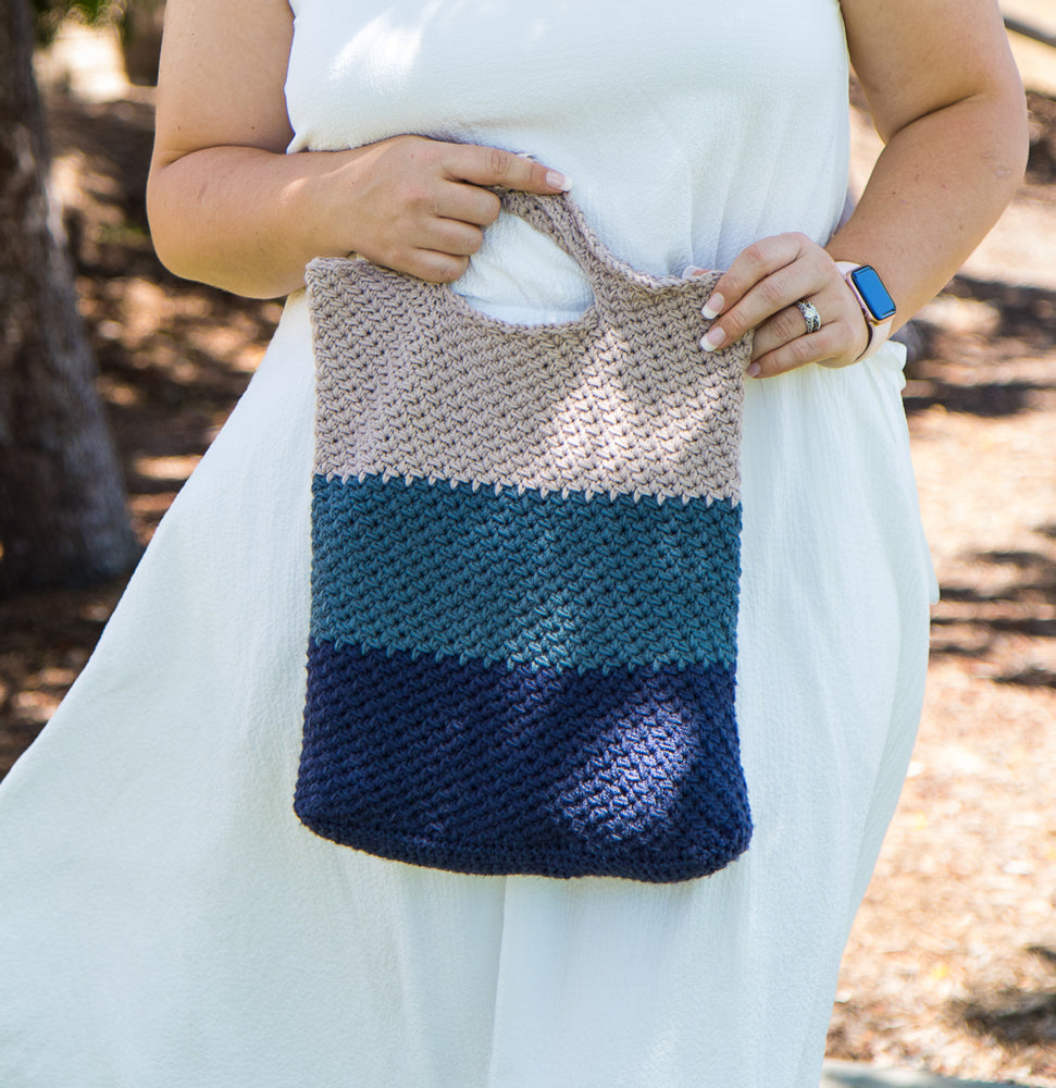 Striped Tote Bag – Mary Maxim