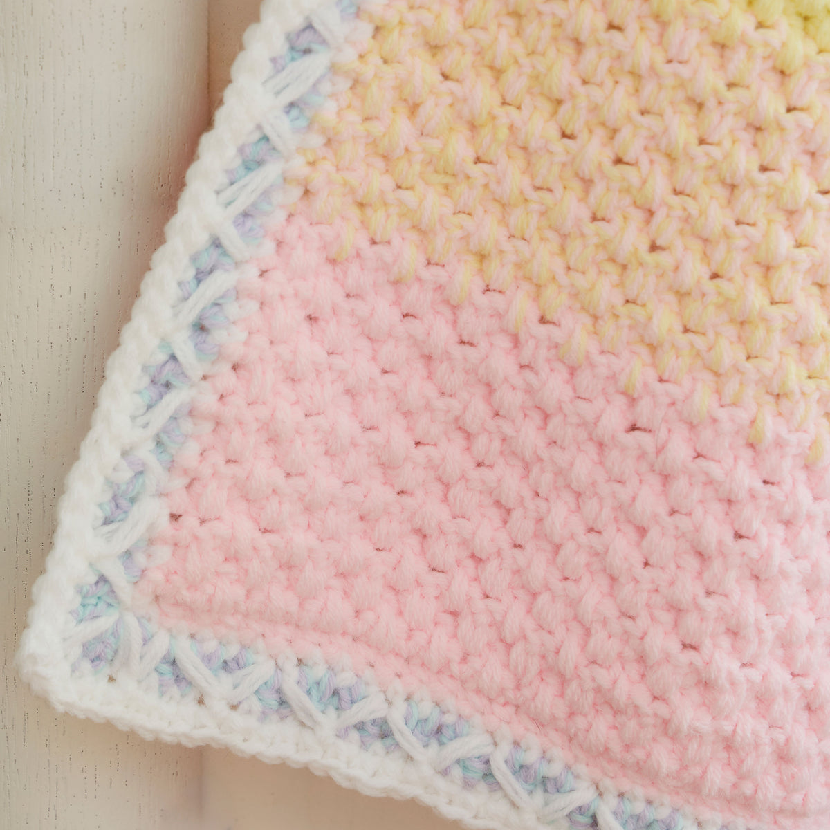 Dreamscape Snuggle Crochet Baby Blanket