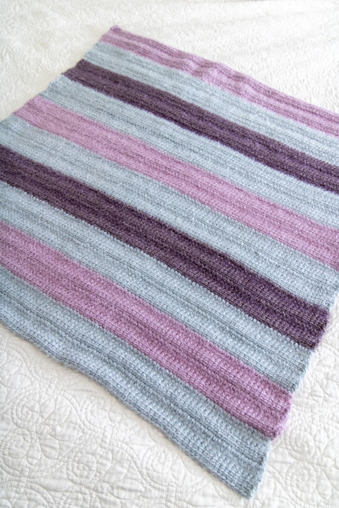 Purely Soft Striped Blanket