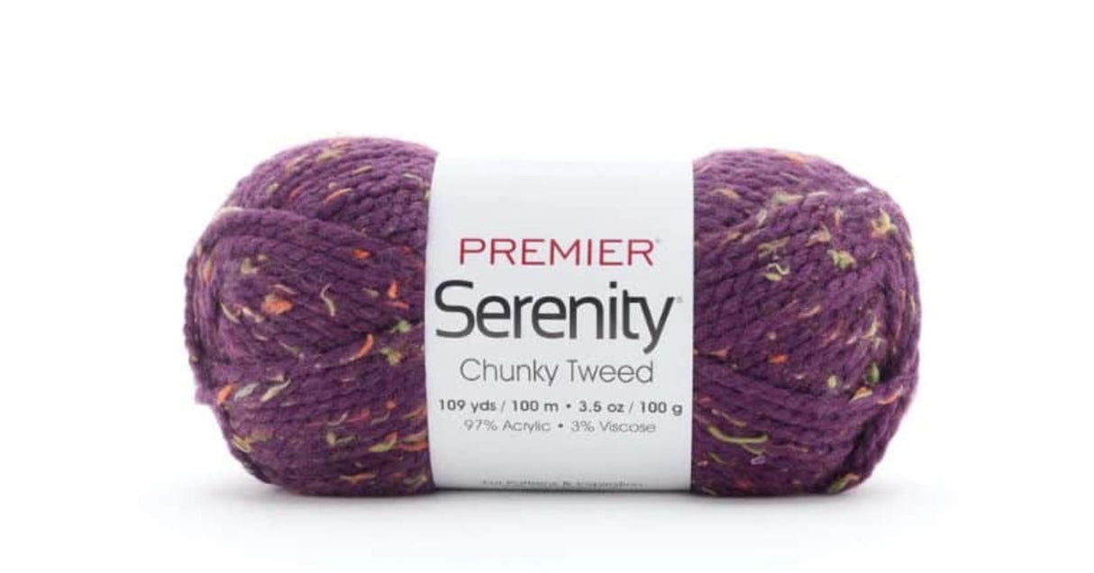 Fil de tweed épais sérénité