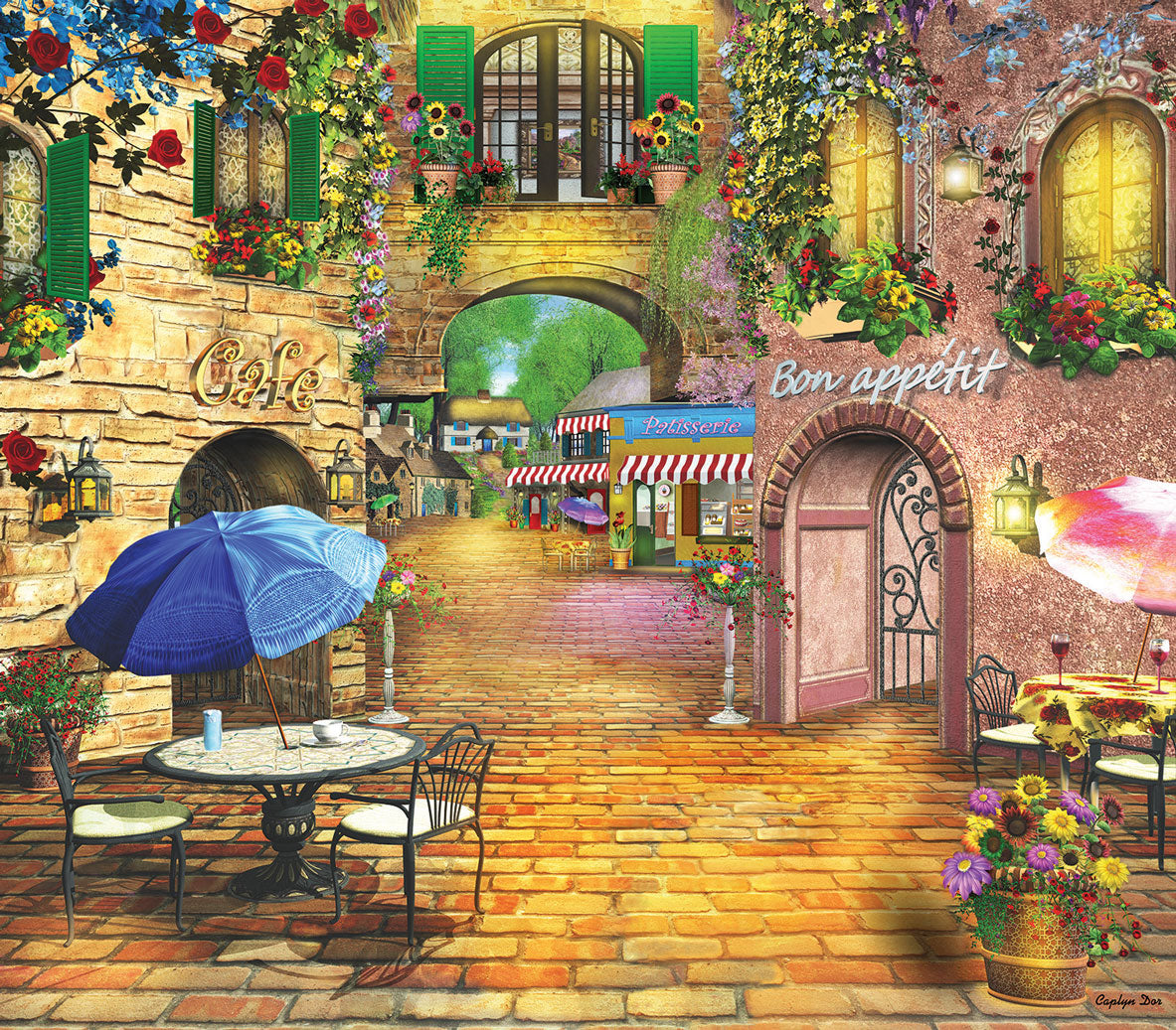 Caplyn Dor Enjoy The Day Jigsaw Puzzle