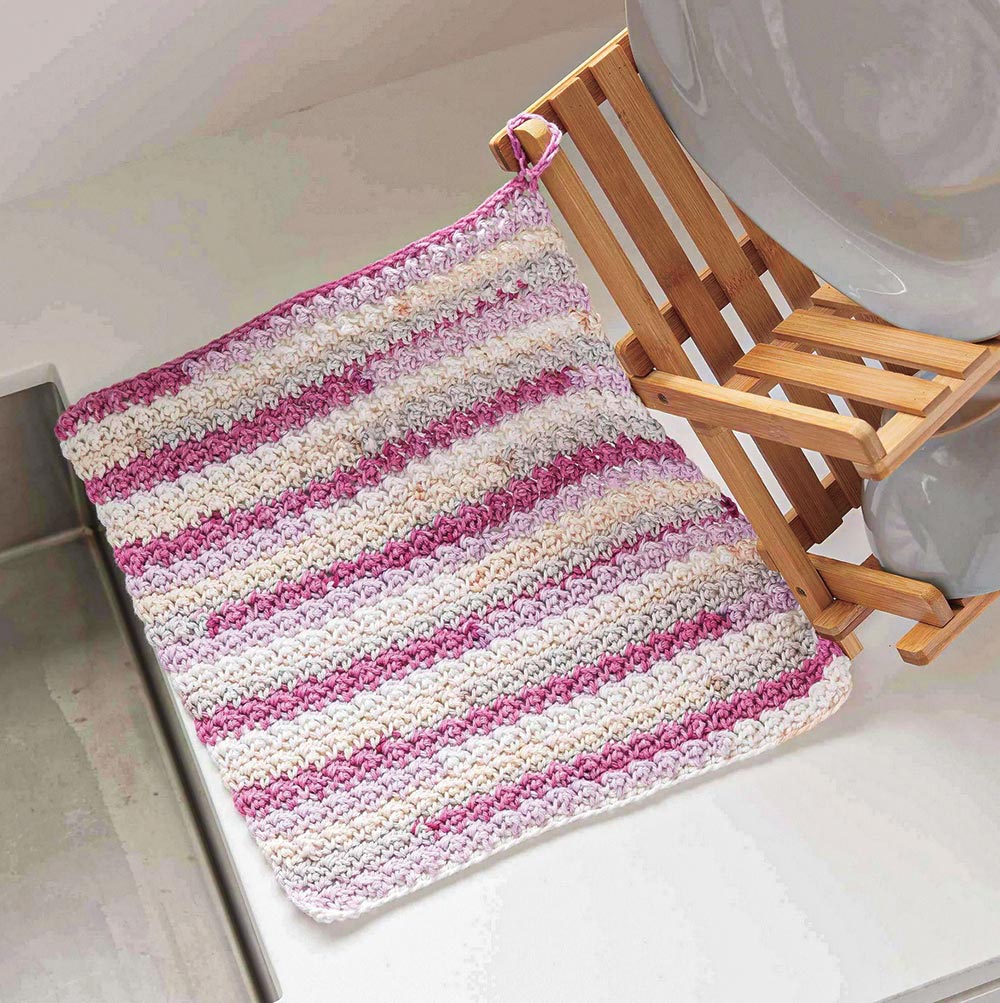 Free Easy Textures Dishcloth Pattern – Mary Maxim