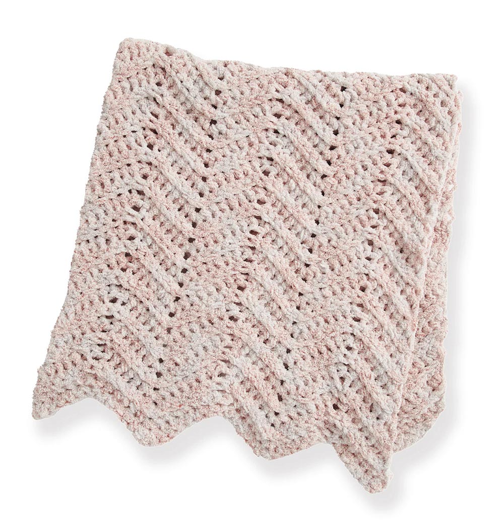 Free Baby Ripple Crochet Blanket Pattern
