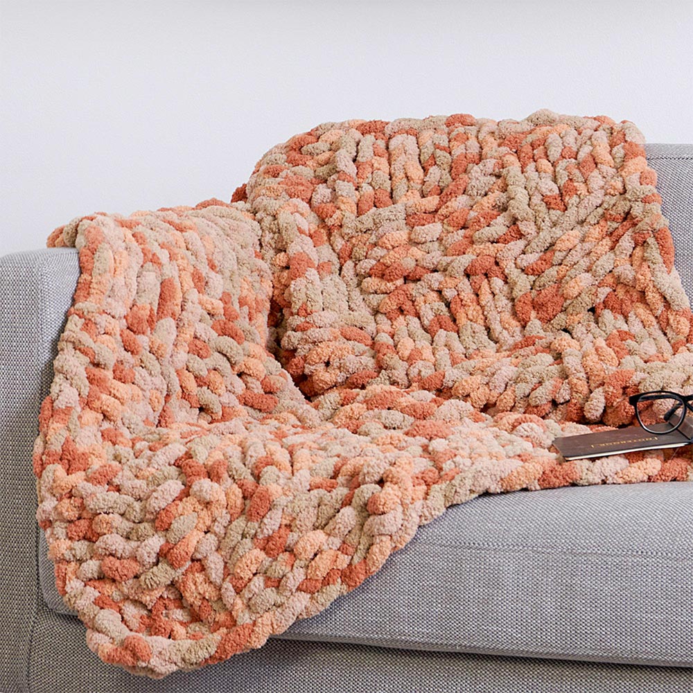 Free Bernat Knit Big Basketweave Blanket Pattern – Mary Maxim