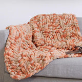 Patrón gratuito de manta Bernat Knit Big Basketweave