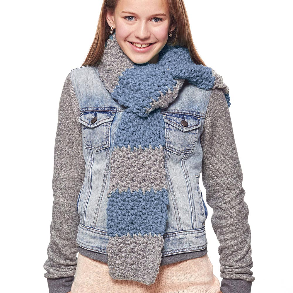 Free Beginner Scarf Pattern – Mary Maxim