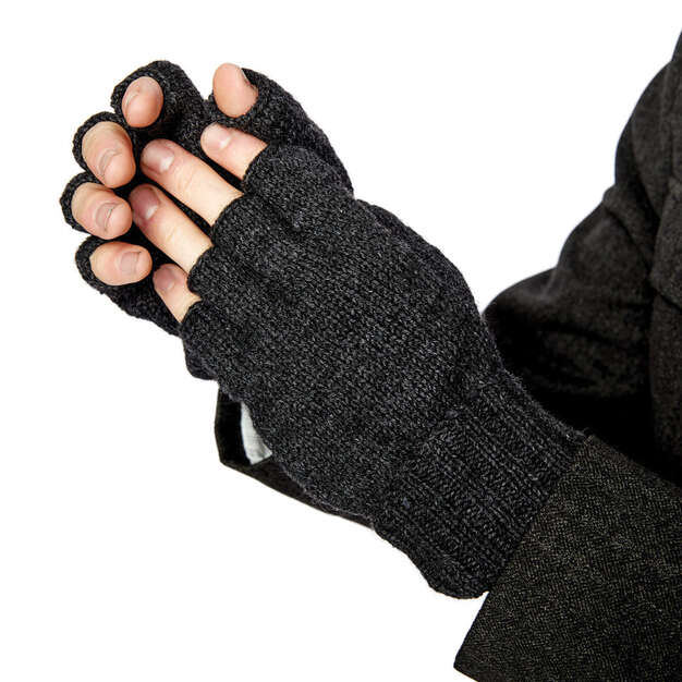 Free Fingerless Knit Gloves Pattern