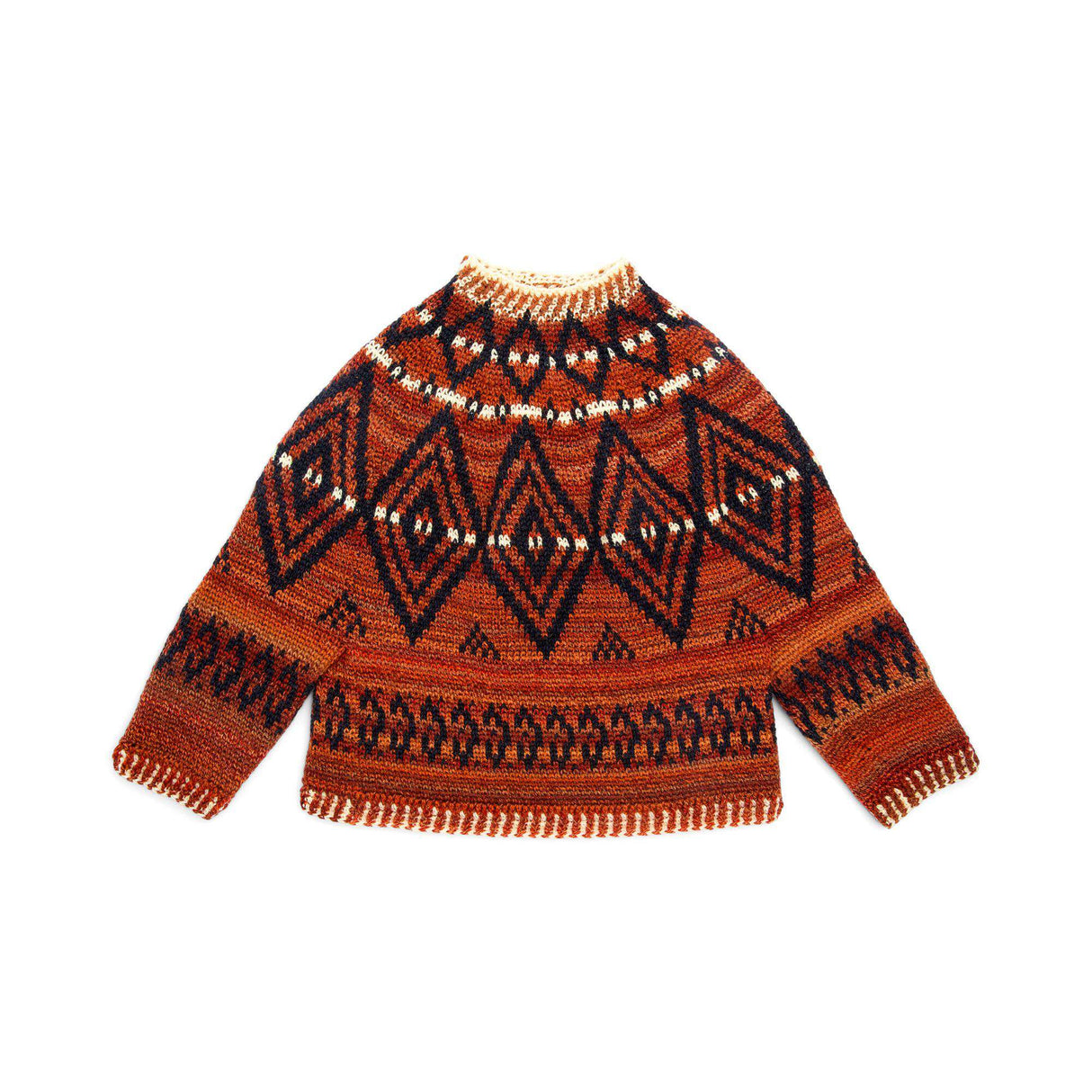 Free Alcona Colourwork Crochet Sweater Pattern – Mary Maxim