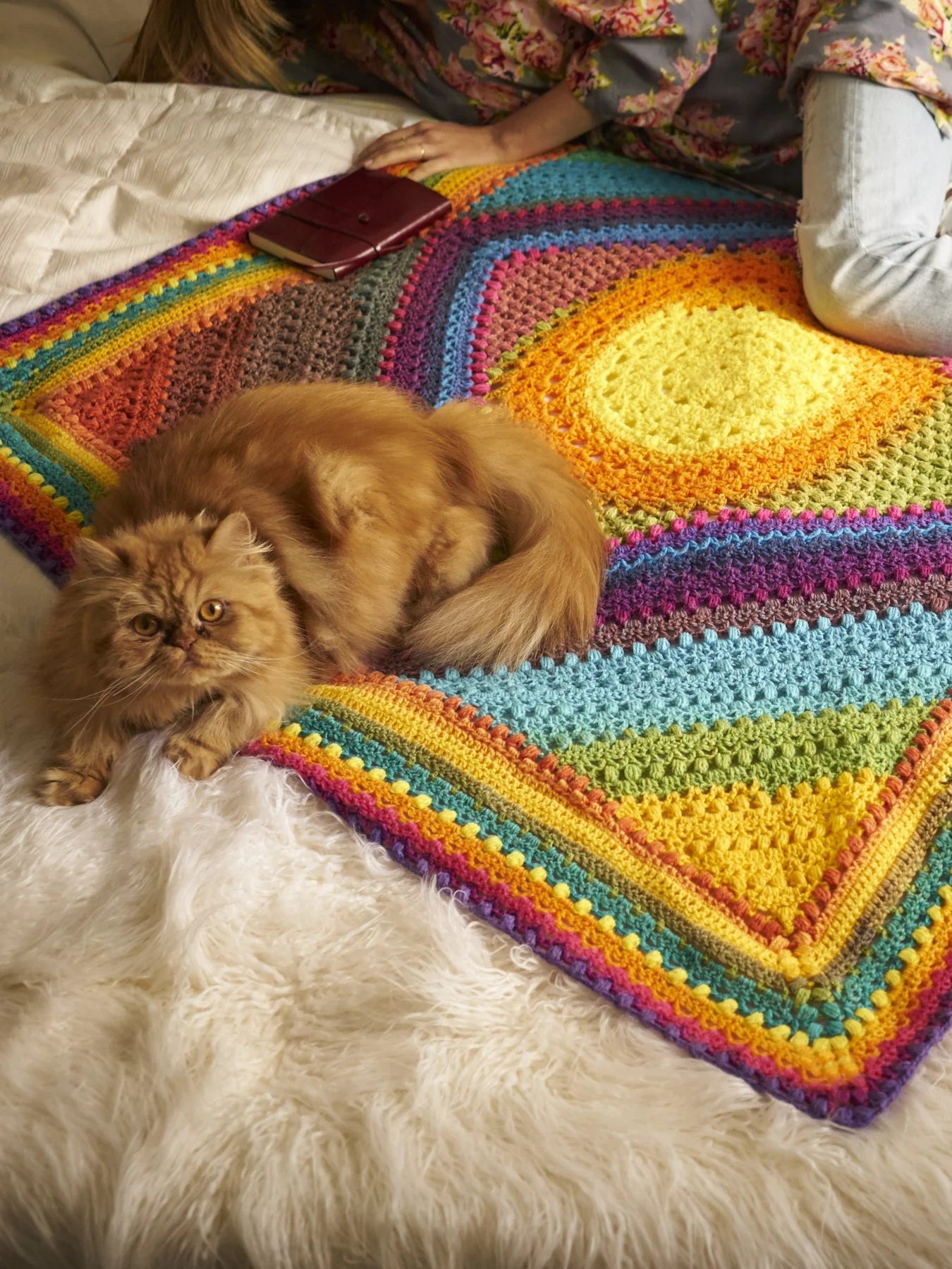 Free Rio Accent Afghan Pattern – Mary Maxim