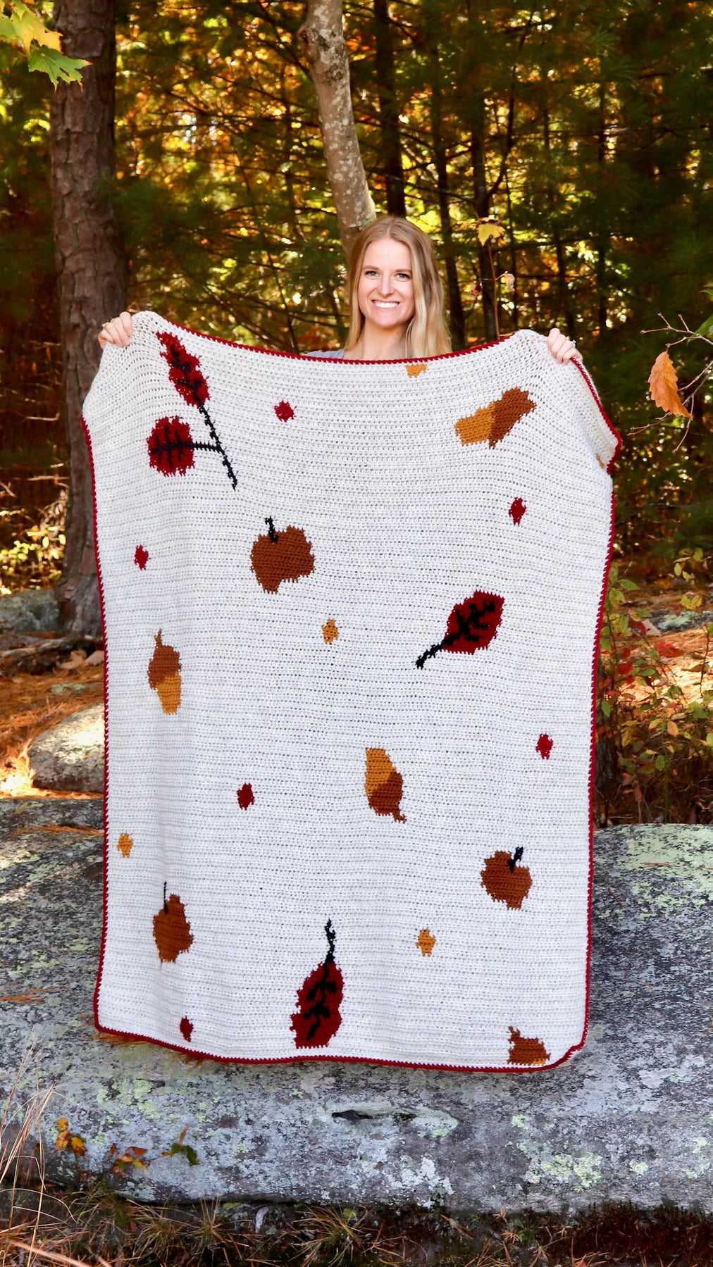 Free Autumn Breeze Blanket Pattern