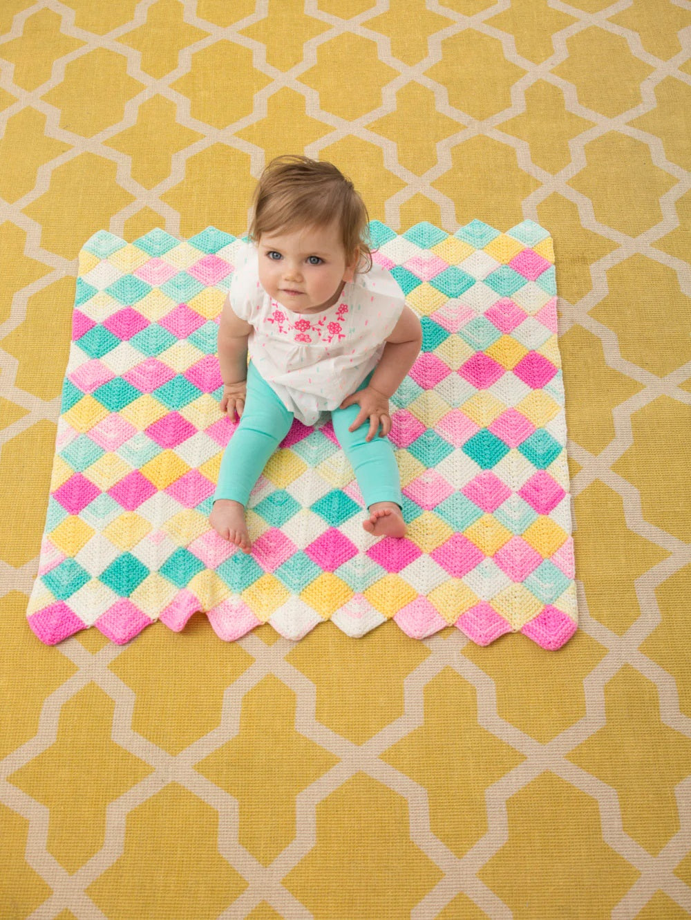 Free Happy Valley Baby Afghan Pattern