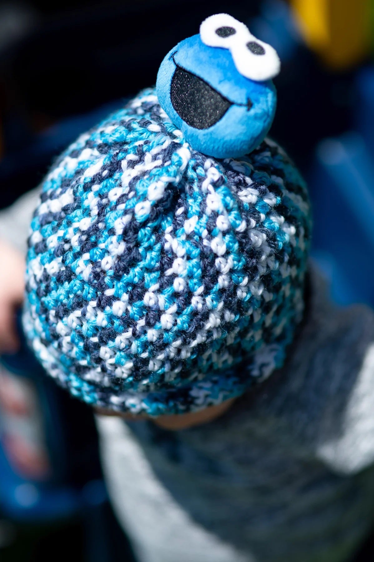 Free Cookie Monster Crochet Hat Pattern