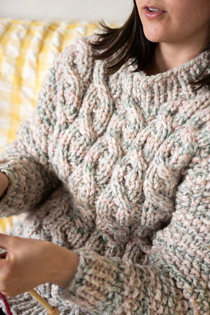 Free Corlears Cable Sweater Pattern