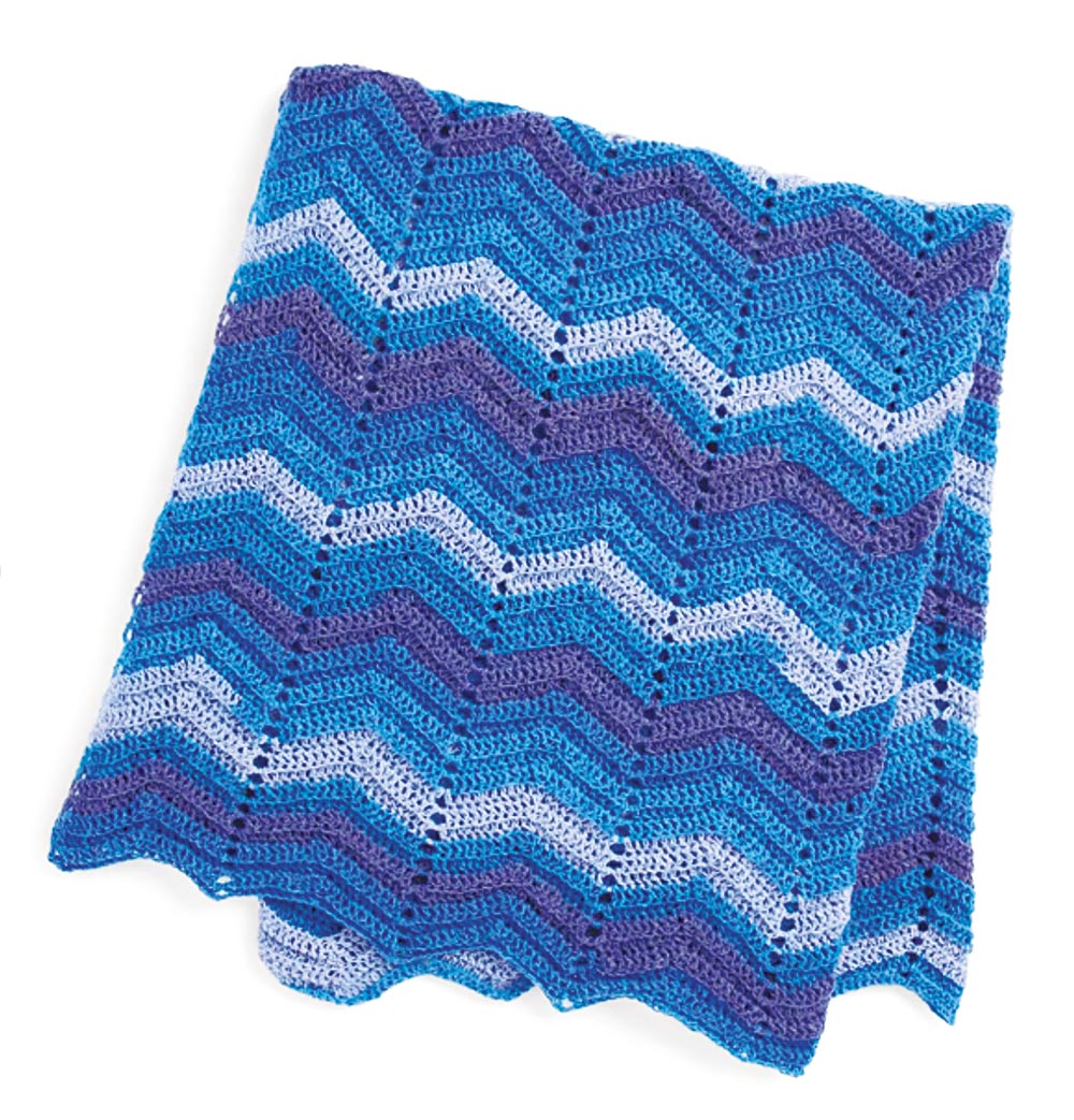 Free Zig Zag Crochet Blanket Pattern