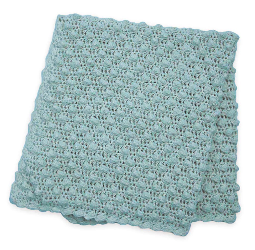 Free Bubble Up Crochet Blanket Pattern