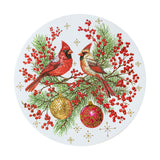Festive Cardinals Cork Placemats