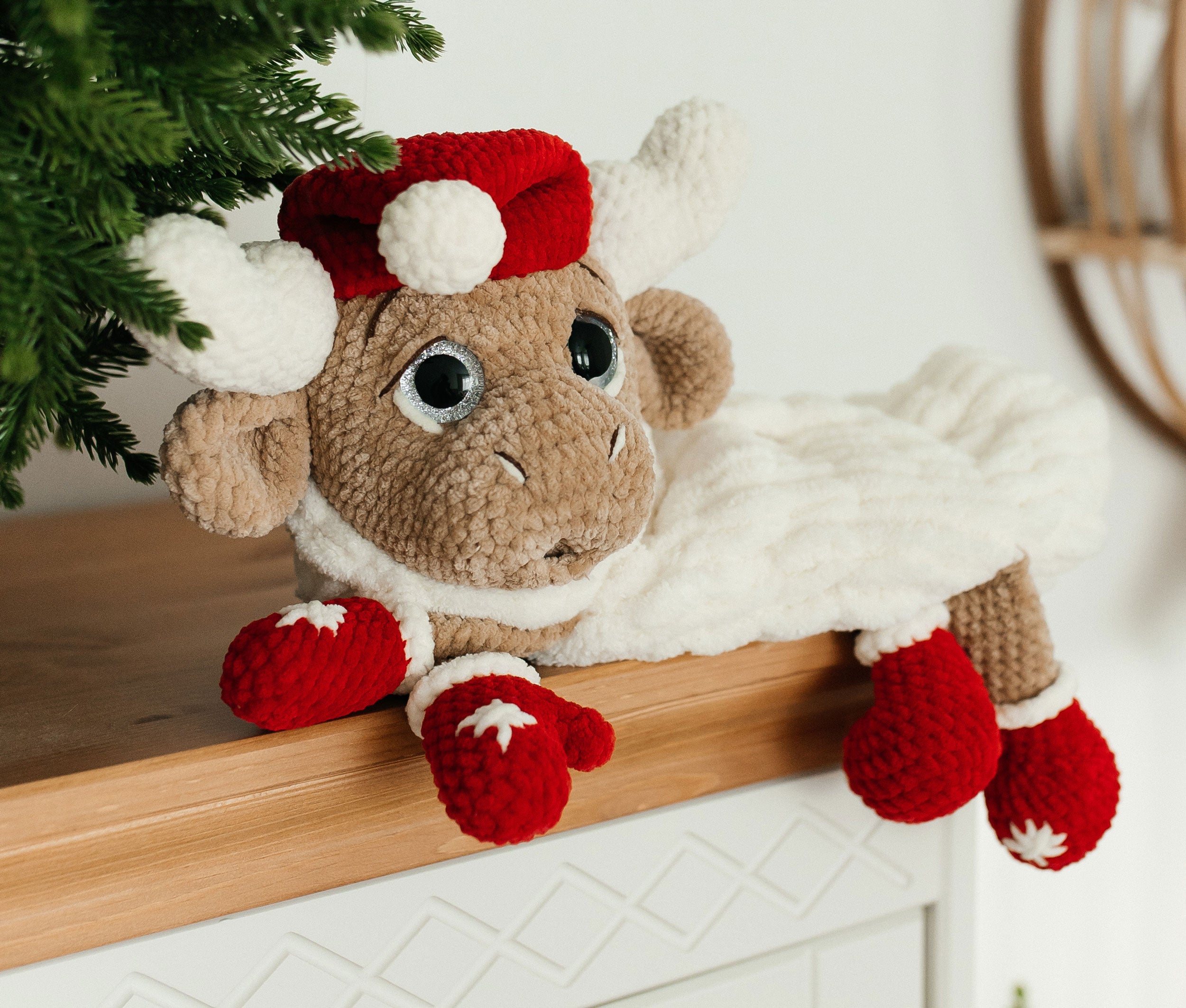 Christmas Moose Pajama Holder – Mary Maxim
