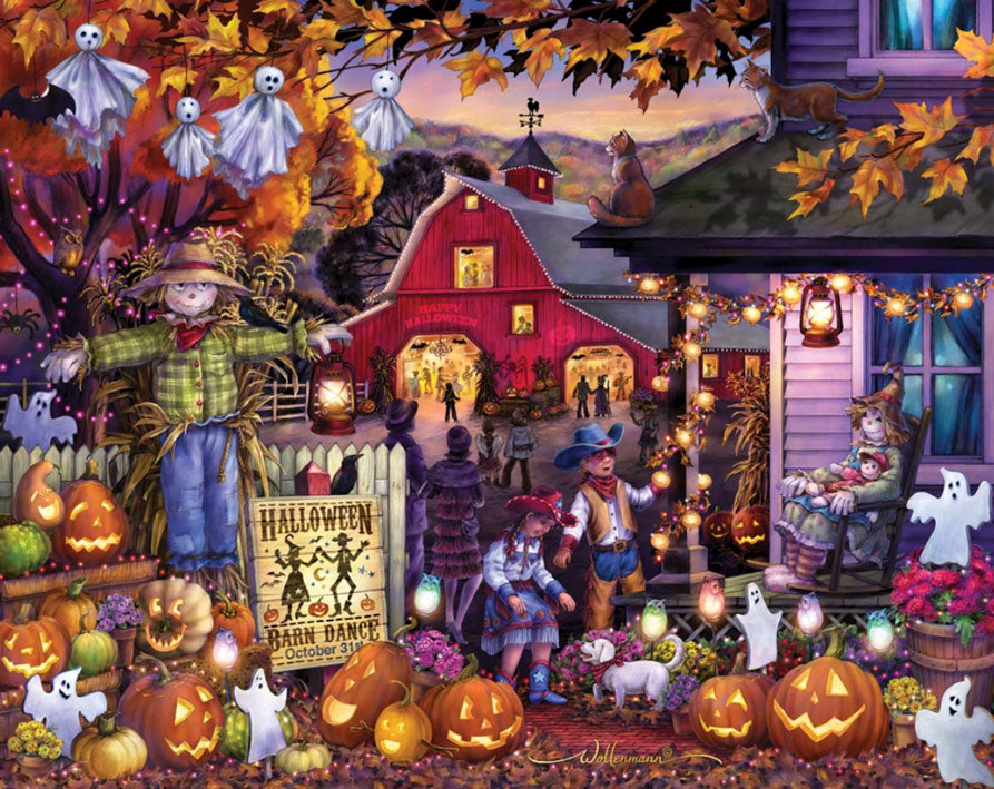 Halloween Dance Jigsaw Puzzle