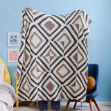 Free Red Heart Crochet C2C Illusion Quilt Pattern