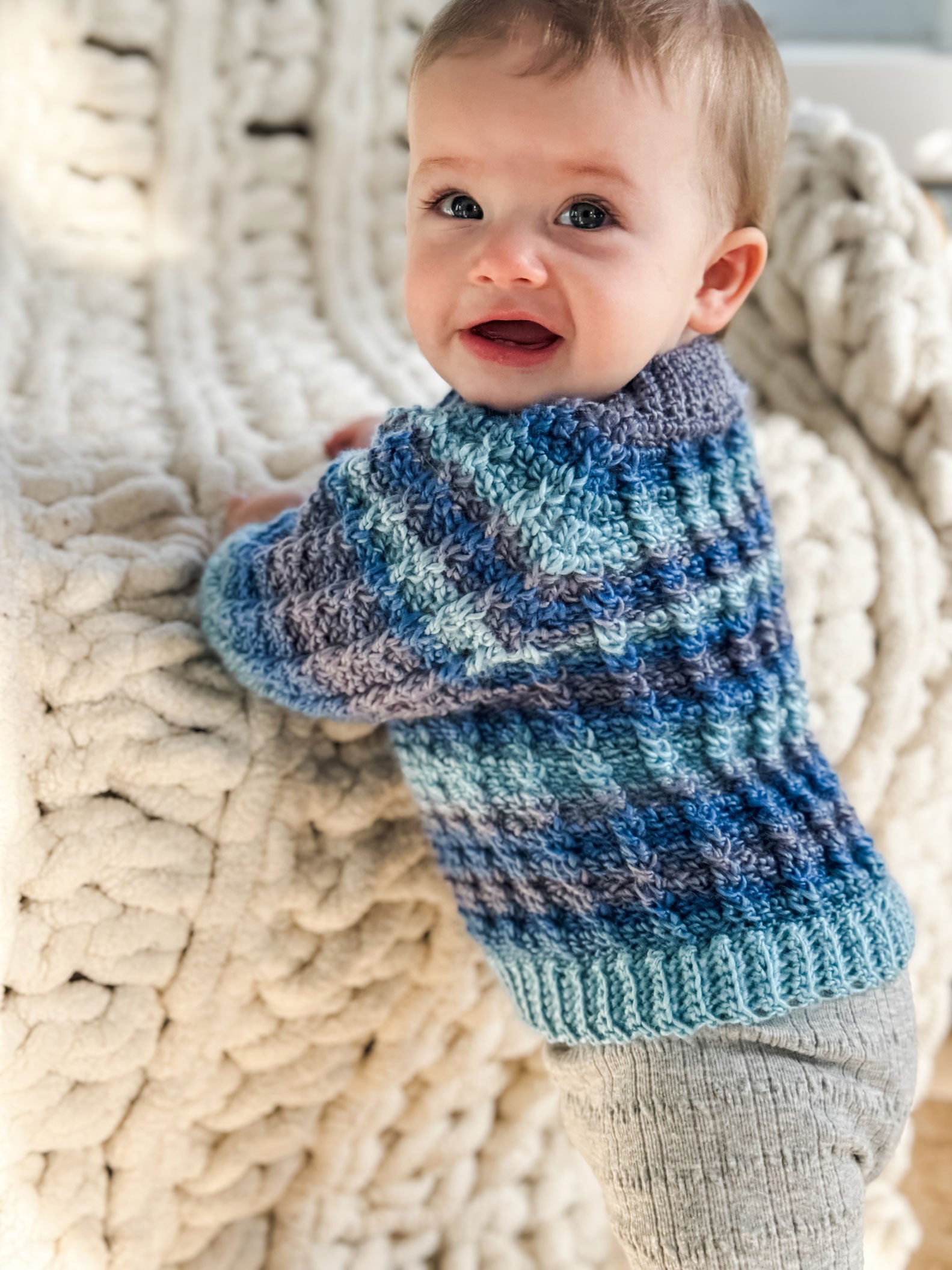 Winter Wonder Children's Pullover – Mary Maxim