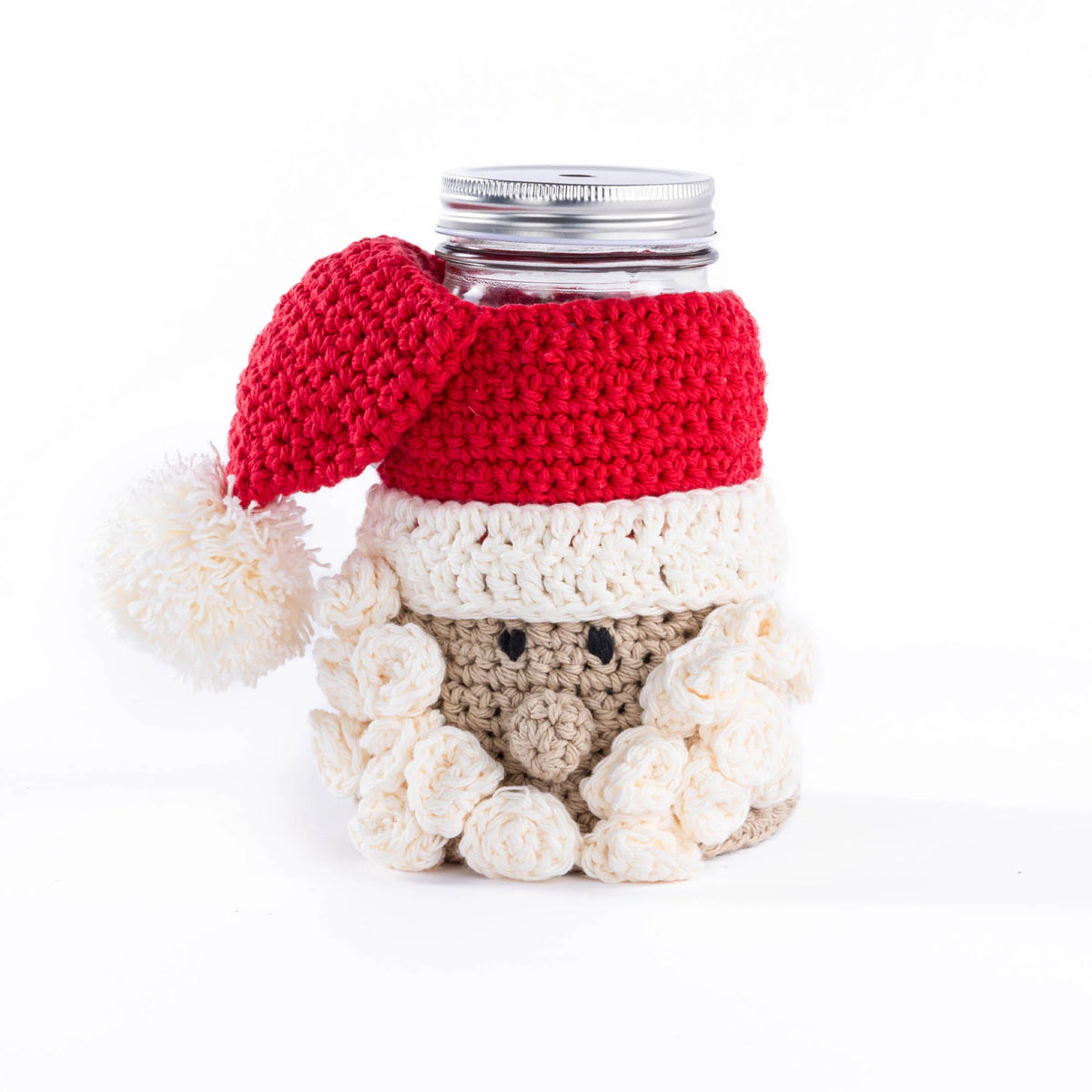 Free Jolly Jar Cozy Pattern