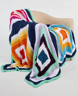 Free Kaleidoscope Corners Blanket Pattern