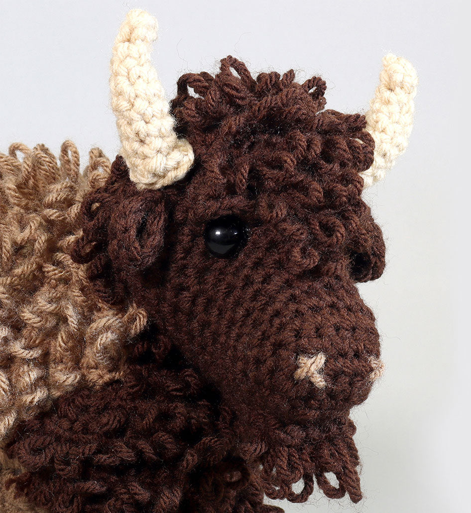 Bison Amigurumi Kit