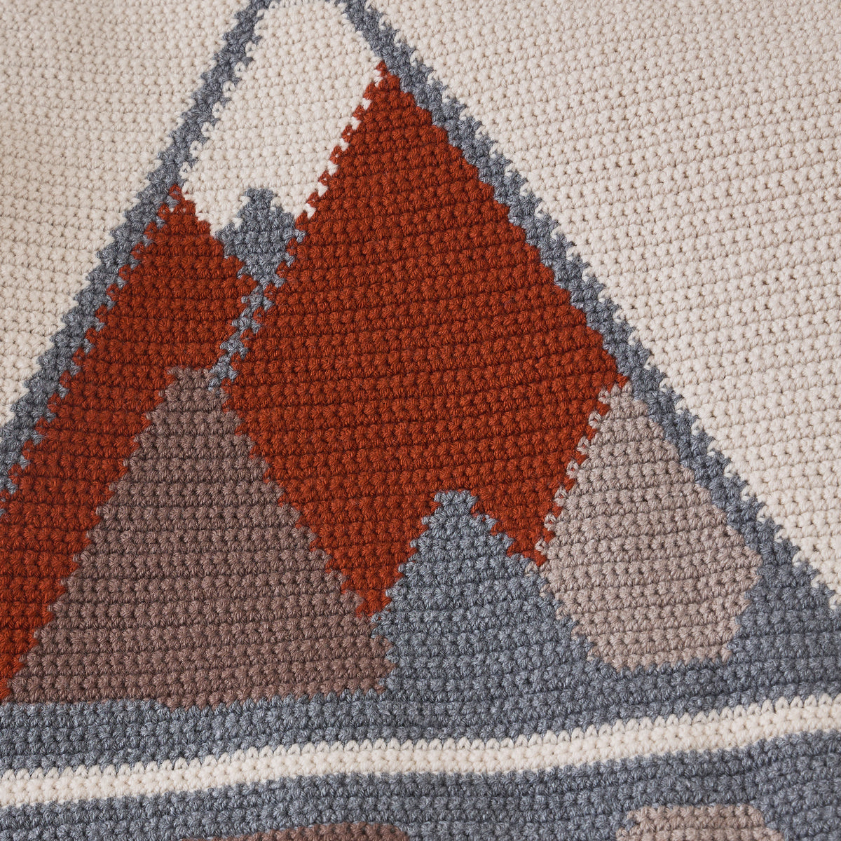 Lake Tahoe Crochet Blanket